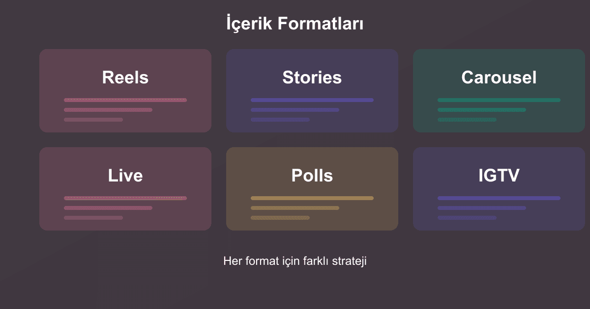 İçerik Formatları